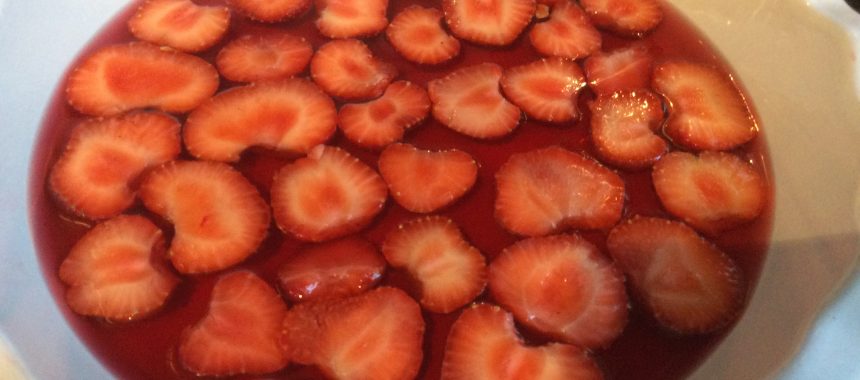 Strawberry Jelly Cake