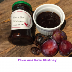 Plum and Date Chutney