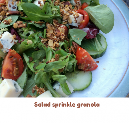 salad sprinkle granola