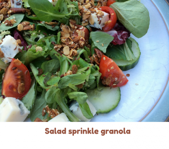 salad sprinkle granola