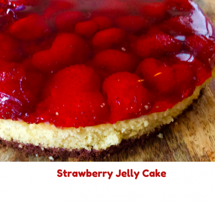 Strawberry Jelly Cake 1