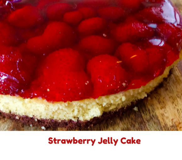 Strawberry Jelly Cake 1