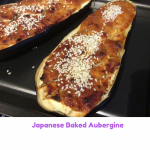 Japanese Baked Aubergine