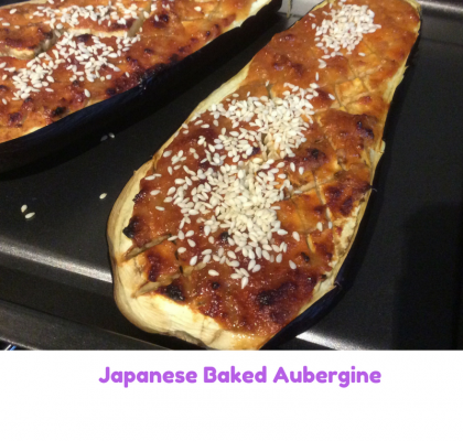 Japanese baked aubergine 2